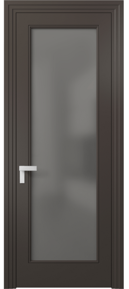 Дверь межкомнатная Rocca 8300 Матовый антрацит Сатинированное серое стекло, триплекс, 8 мм Каскадный компланарный наличник МАН Цена 77899 ₽ Наличники уже входят в базовый комплект. Фабрика дверей Волховец 8 (800) 551 43 19 Межкомнатная дверь Rocca 8300 Матовый антрацит Сатинированное серое стекло, триплекс, 8 мм Цена 77899 ₽ | Volhovec