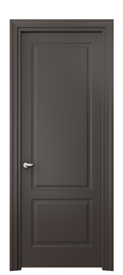 Дверь межкомнатная Esse 8551 Матовый антрацит Фигурный универсальный наличник МАН Цена 56499 ₽ Наличники уже входят в базовый комплект. Фабрика дверей Волховец 8 (800) 551 43 19 Межкомнатная дверь Esse 8551 Матовый антрацит Цена 56499 ₽ | Volhovec
