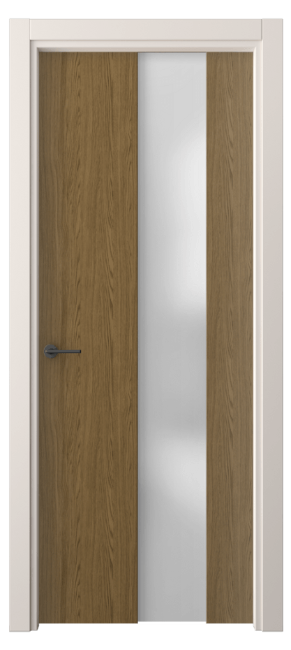 Межкомнатная дверь Фридом 4226 Торфяной дуб Сатинированное стекло Цена 40799 ₽ | Volhovec
