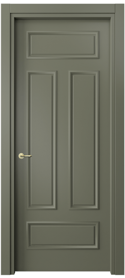 Межкомнатная дверь Париж 8143 Матовый оливковый тёмный  Цена 80999 ₽| Volhovec