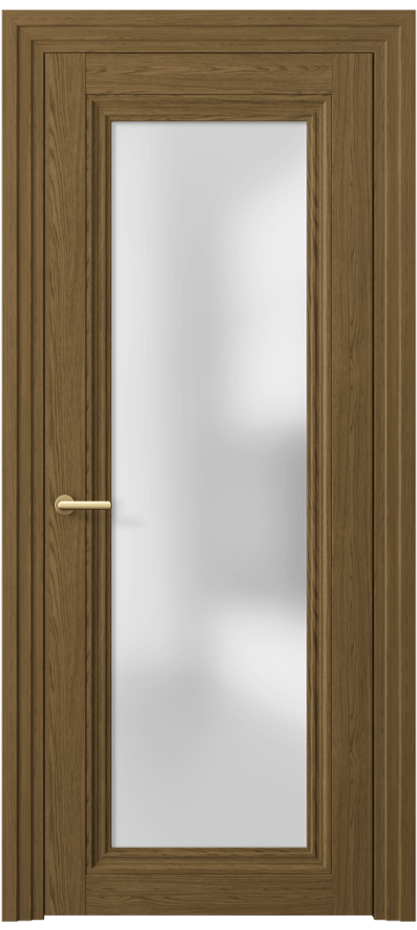 Межкомнатная дверь Centro 2502 Торфяной дуб Сатинированное стекло Цена 50899 ₽ | Volhovec