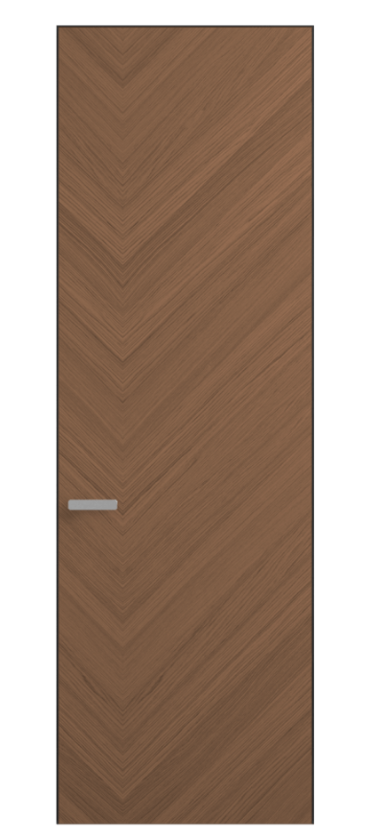 Дверь межкомнатная Rift АКП 0201 Дуб серый матовый рифт  Скрытый короб Черный Цена 91400 ₽ Наличники уже входят в базовый комплект. Фабрика дверей Волховец 8 (800) 551 43 19 Межкомнатная дверь Rift АКП 0201 Дуб серый матовый рифт  Цена 91400 ₽ | Volhovec