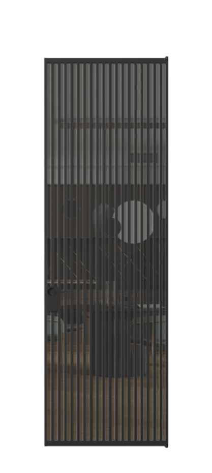 Алюминиевая дверь АЛПЛ040.06  Алюминий Черный Прозрачное серое стекло, триплекс, 6 мм. Без короба чер Цена 208990 Стоимость комплекта двери включает: 
1. Полотно (600/650/700/750/800/850/900/950*2000-2400 мм).
2. Короб
3. Комплект фурнитуры (2 торцевые петли и магнитный замок с ответной планкой). Фабрика дверей Волховец 8 (800) 551 43 19  Алюминиевая дверь АЛПЛ040.06 Алюминий Черный Прозрачное серое стекло, триплекс, 6 мм Цена 208990  | Volhovec