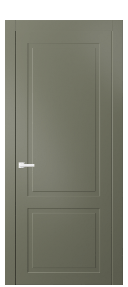 Межкомнатная дверь Neo Classic АКП 8002 Матовый оливковый тёмный  Цена 69399 ₽ | Volhovec