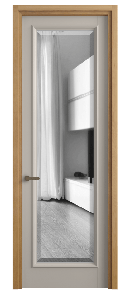 Дверь межкомнатная Charm 6702 Бук светло-бежевый Двустороннее зеркало с фацетом, триплекс Узкий классический наличник БНМ Цена 107399 ₽ Наличники уже входят в базовый комплект. Фабрика дверей Волховец 8 (800) 551 43 19 Межкомнатная дверь Charm 6702 Бук светло-бежевый Двустороннее зеркало с фацетом, триплекс Цена 107399 ₽ | Volhovec