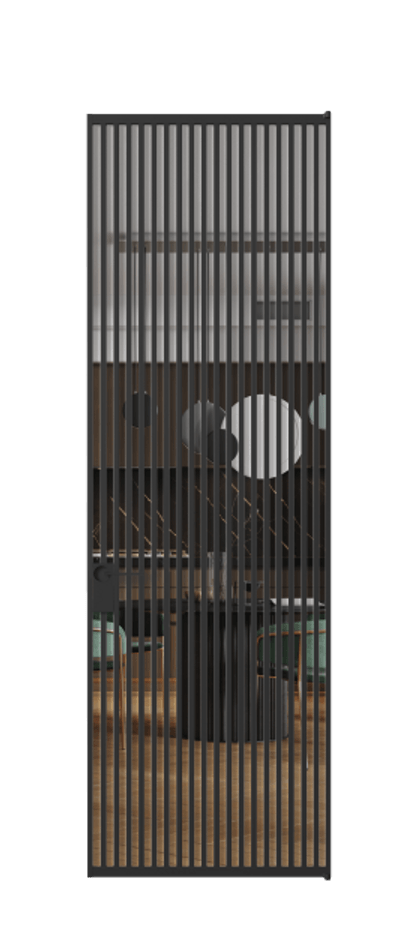 Алюминиевая дверь АЛПЛ040.06  Алюминий Черный Прозрачное стекло "Crystal Vision", калёное, 6 мм. Без короба чер Цена 216990 Стоимость комплекта двери включает: 
1. Полотно (600/650/700/750/800/850/900/950*2000-2400 мм).
2. Короб
3. Комплект фурнитуры (2 торцевые петли и магнитный замок с ответной планкой). Фабрика дверей Волховец 8 (800) 551 43 19  Алюминиевая дверь АЛПЛ040.06 Алюминий Черный Прозрачное стекло "Crystal Vision", калёное, 6 мм Цена 216990  | Volhovec