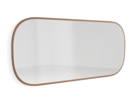 Мебель Зеркало настенное Primo 175×70 см. Цвет Дуб каштановый матовый. Материал Массив дуба матовый. Коллекция Зеркало настенное Primo 175×70 см. Картинка.