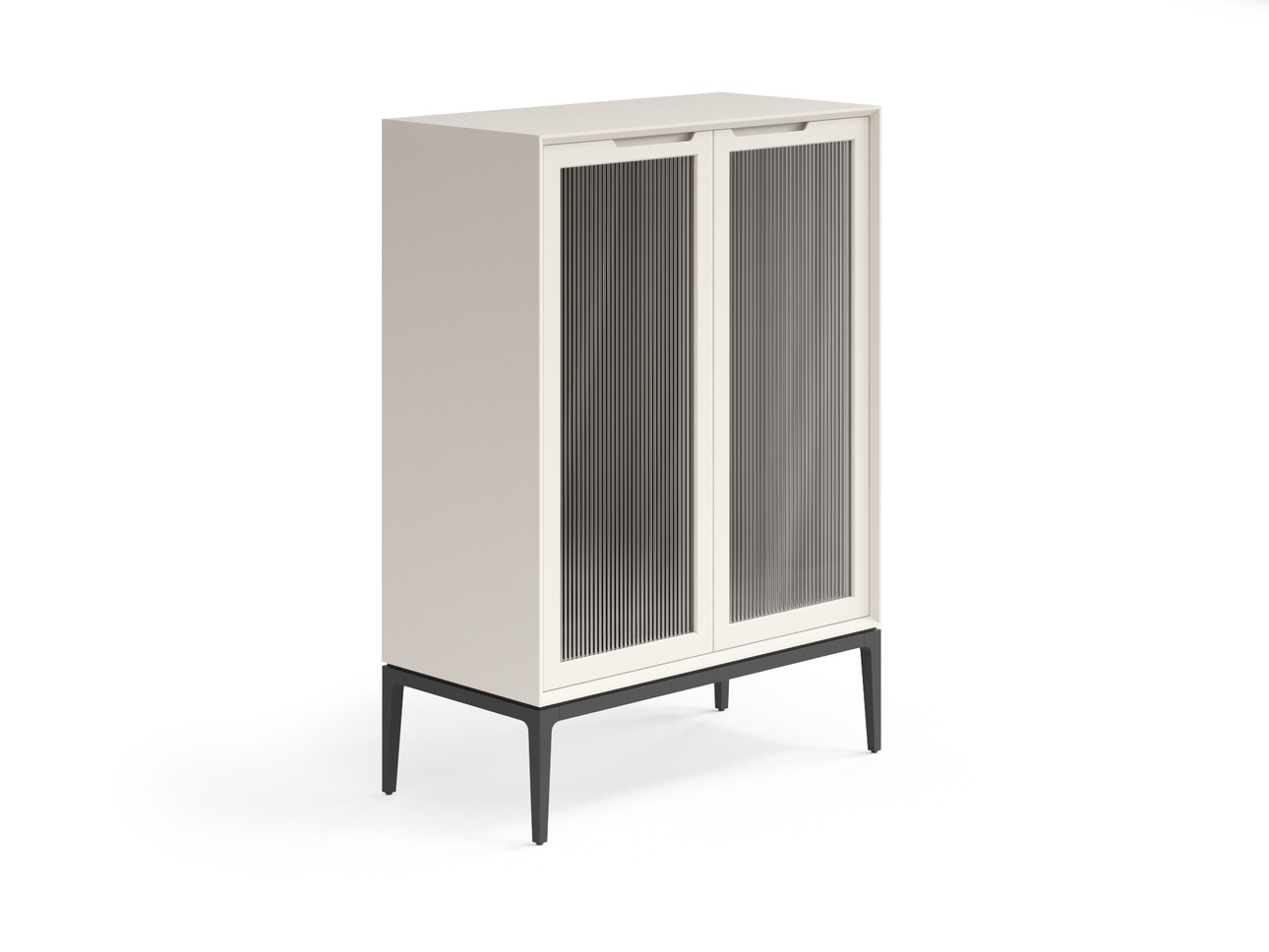 Витрина Velvet Матовый облачно-серый