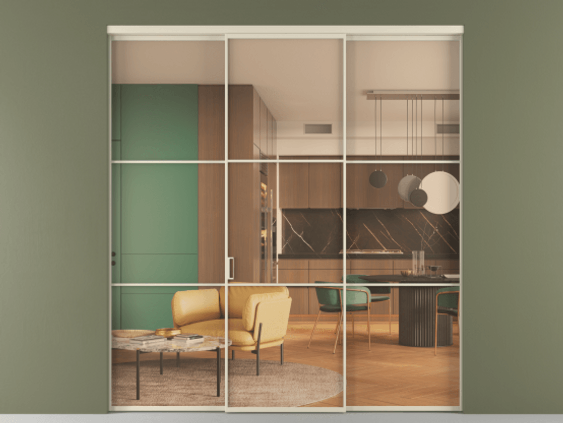 Перегородка Formato внутри проёма 3 створки АЛПР 040.03 Алюминий бежево-серый Прозрачное оранжевое стекло, триплекс. Цена 248540 ₽ 1. Полотно 3 шт. (800/2100 мм)
2. Комплект установки раздвижной системы
3. Базовый комплект фурнитуры
4.Ручка RONDO. Фабрика дверей Волховец 8 (800) 551 43 19 Перегородка Formato внутри проёма 3 створки АЛПР 040.03 Алюминий бежево-серый Прозрачное оранжевое стекло, триплекс Цена 248540 ₽ | Volhovec