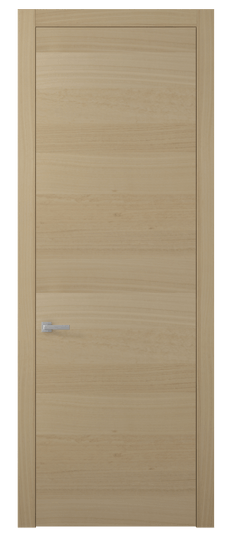 Дверь межкомнатная 0010 ЭВБМ. Цвет Эвкалипт бежевый матовый. Материал Шпон эвкалипта Naturwood. Коллекция Planum. Картинка.