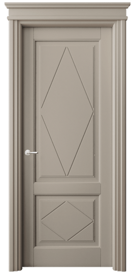 Дверь межкомнатная 6343 ББСК. Цвет Бук бисквитный. Материал Массив бука эмаль. Коллекция Toscana Rombo. Картинка.