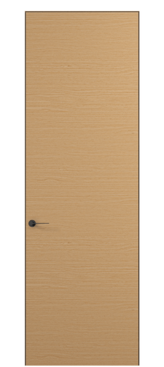 Дверь межкомнатная 0010 АКП МШНДП. Цвет Дуб песочный матовый. Материал Мультишпон Naturwood. Коллекция Planum Pro. Картинка.