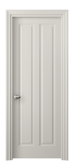 Дверь межкомнатная 8511 МОС. Цвет Матовый облачно-серый. Материал Гладкая эмаль. Коллекция Esse. Картинка.