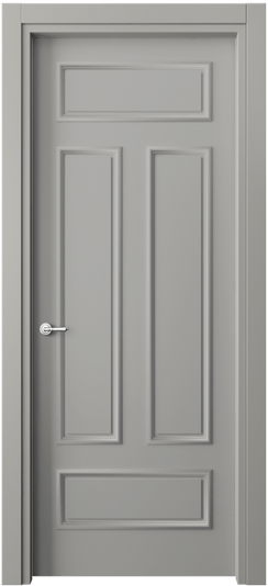 Межкомнатная дверь 8143 МНСР. Цвет Матовый нейтральный серый. Материал Гладкая эмаль. Коллекция Paris. Фото. Дверь межкомнатная 8143 МНСР. Цвет Матовый нейтральный серый. Материал Гладкая эмаль. Коллекция Paris. Картинка.