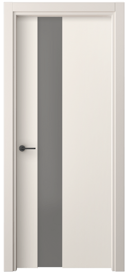 Межкомнатная дверь 4224 ПЭКБ СЕР САТ. Цвет ПЭТ кремово-белый. Материал ПЭТ. Коллекция Фридом. Фото. Дверь межкомнатная 4224 ПЭКБ СЕР САТ. Цвет ПЭТ кремово-белый. Материал ПЭТ. Коллекция Фридом. Картинка.