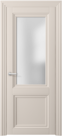 Дверь межкомнатная 2524 ПЭПБ САТ. Цвет ПЭТ пудровый бежевый. Материал ПЭТ. Коллекция Centro. Картинка.