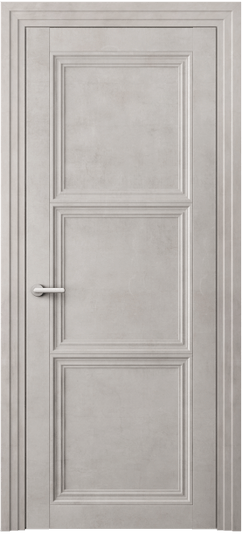 Дверь межкомнатная 2503 ЛСЕ. Цвет Леон серебро. Материал Teknofoil Ламинатин. Коллекция Centro. Картинка.