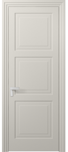 Дверь межкомнатная АКП 8331 МОС Матовый облачно-серый. Цвет Матовый облачно-серый. Материал Гладкая эмаль. Коллекция Rocca. Картинка.