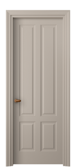 Дверь межкомнатная 8521 МБСК. Цвет Матовый бисквитный. Материал Гладкая эмаль. Коллекция Esse. Картинка.