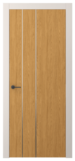 Дверь межкомнатная АКП 4203 ВНД Ванильный дуб. Цвет Ванильный дуб. Материал Ламинатин. Коллекция Freedom. Картинка.