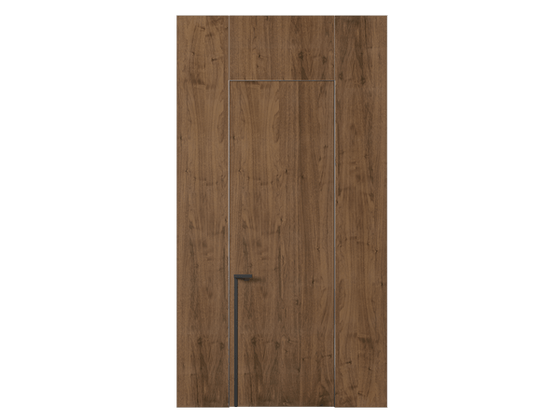 Панели для отделки стен Стеновая панель в древесной отделке Орех умбра матовый. Цвет Орех умбра матовый. Материал Шпон Naturwood. Коллекция Древесные отделки. Картинка.