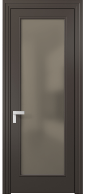Межкомнатная дверь 8300 МАН Бронза сатин. Цвет Матовый антрацит. Материал Гладкая эмаль. Коллекция Rocca. Фото. Дверь межкомнатная 8300 МАН Бронза сатин. Цвет Матовый антрацит. Материал Гладкая эмаль. Коллекция Rocca. Картинка.