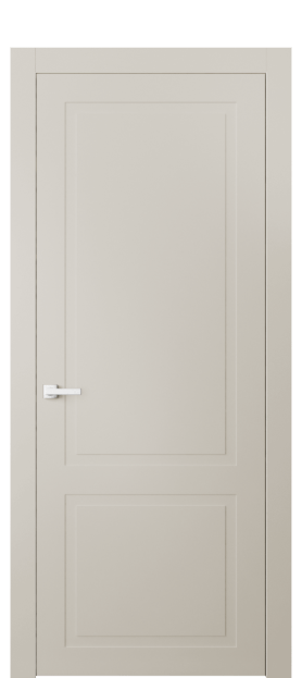Дверь межкомнатная АКП 8002 МОС Матовый облачно-серый. Цвет Матовый облачно-серый. Материал Гладкая эмаль. Коллекция Neo Classic. Картинка.