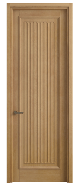 Дверь межкомнатная 6701 БНМ. Цвет Бук натуральный матовый. Материал Массив бука матовый. Коллекция Charm. Картинка.