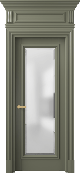 Межкомнатная дверь 7300 БОТ САТ-Ф. Цвет Бук оливковый тёмный. Материал Массив бука эмаль. Коллекция Antique. Фото. Дверь межкомнатная 7300 БОТ САТ-Ф. Цвет Бук оливковый тёмный. Материал Массив бука эмаль. Коллекция Antique. Картинка.