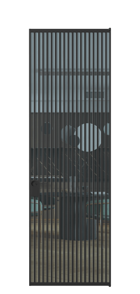 Межкомнатная дверь АЛПЛ040.07 ПРОЗ ГОЛ ЧЕР. Цвет Алюминий Черный. Материал Алюминий. Коллекция Formato. Фото. Дверь межкомнатная АЛПЛ040.07 ПРОЗ ГОЛ ЧЕР. Цвет Алюминий Черный. Материал Алюминий. Коллекция Formato. Картинка.